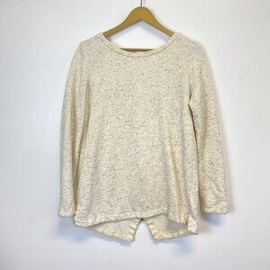 Lou & Grey Back Zipper Sweatshirt